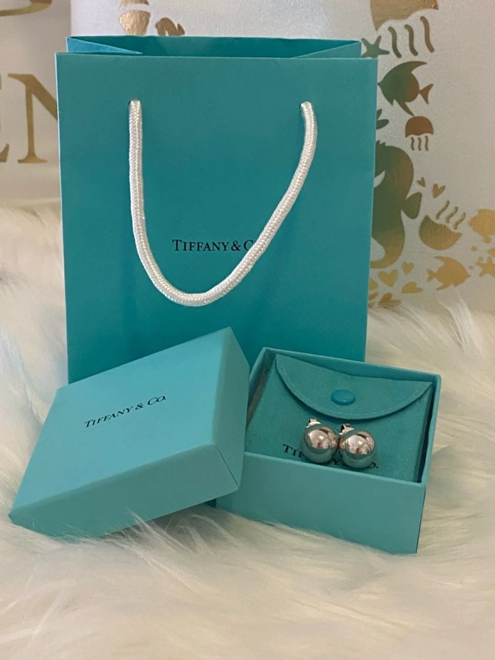 -RARE/HARD TO FIND - Tiffany & Co 14mm XL Hardware balls earrings (RETIRED) - Picture 13 of 13